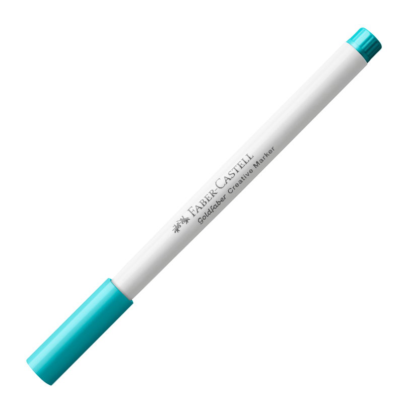 Marker Creativ Goldfaber Albastru Caraibe 556 B Faber-castell
