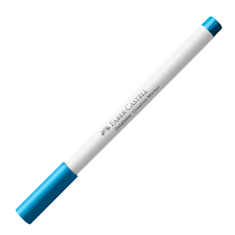 Marker Creativ Goldfaber Albastru Ocean 543 B Faber-castell