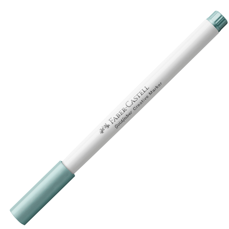 Marker Creativ Goldfaber Bleu Ice Metalizat 592 1.5MM Faber-castell