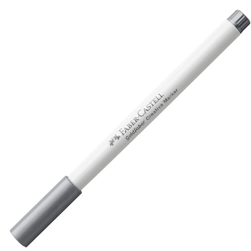 Marker Creativ Goldfaber Gri Asfalt Metalizat 575 1.5MM Faber-castell