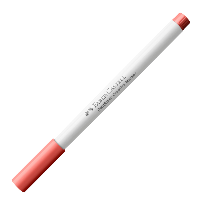 Marker Creativ Goldfaber Rosu Pepene 521 B Faber-castell