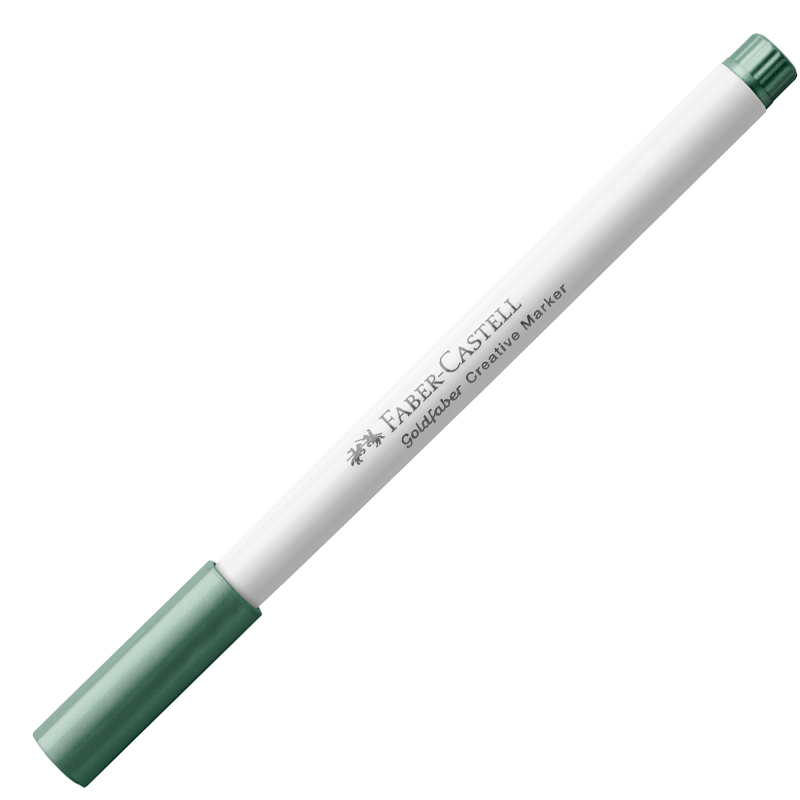 Marker Creativ Goldfaber Verde Metalizat 578 1.5MM Faber-castell