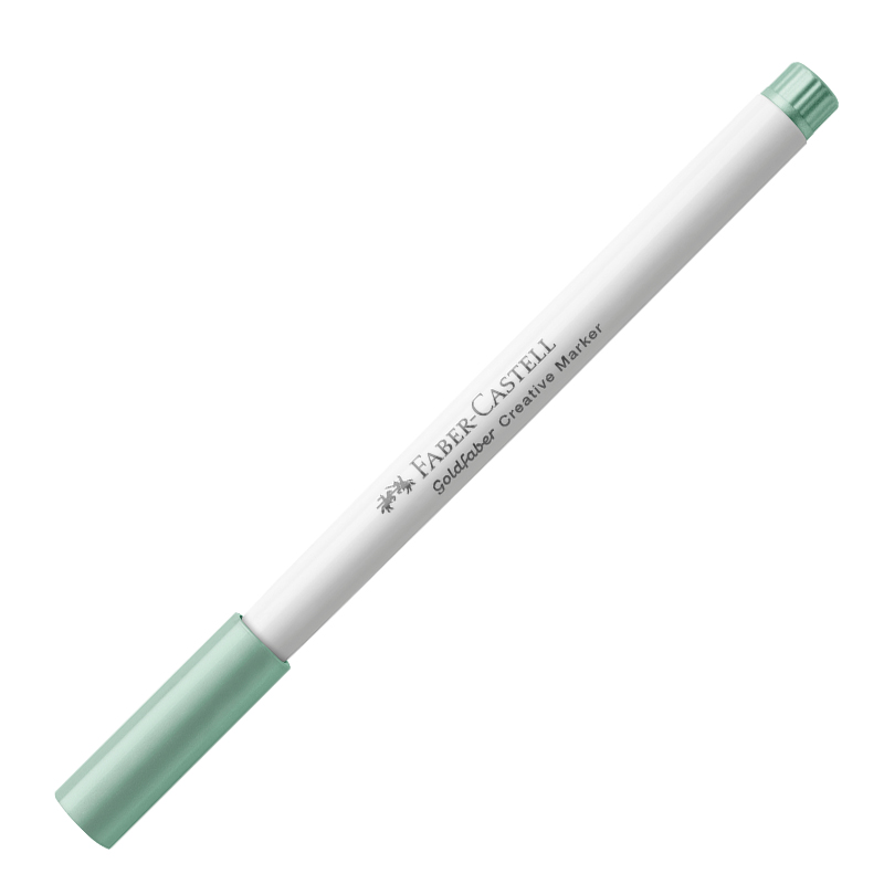 Marker Creativ Goldfaber Verde Metalizat 594 1.5MM Faber-castell