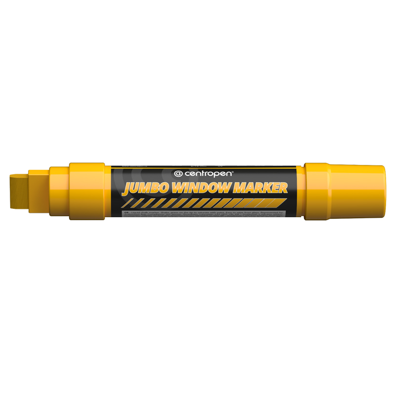 Marker Creta Lichida Portocaliu Jumbo 2-15MM 9120 Centropen