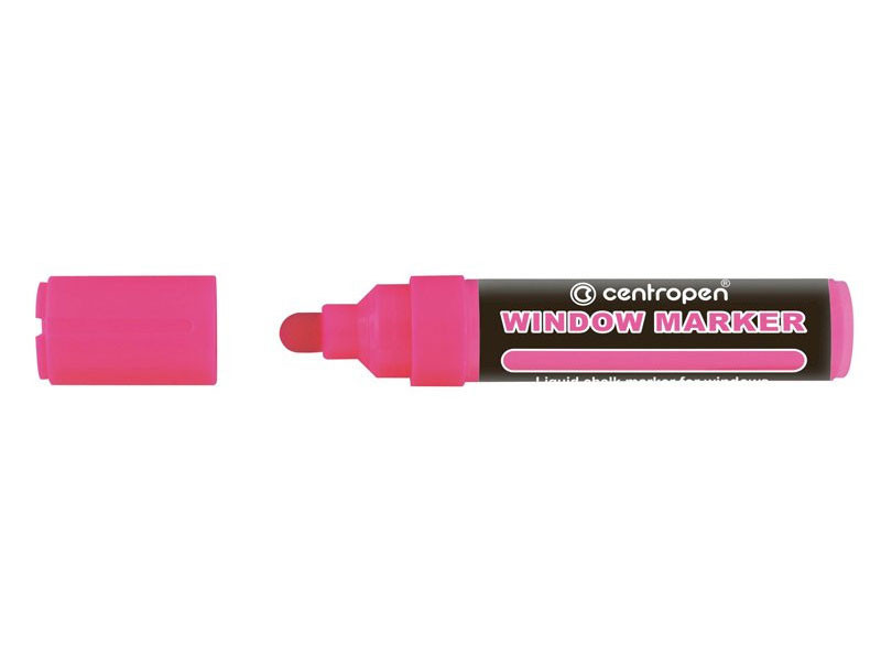 Marker Creta Lichida Roz Neon 2-15MM Varf Rotund 9121 Centropen