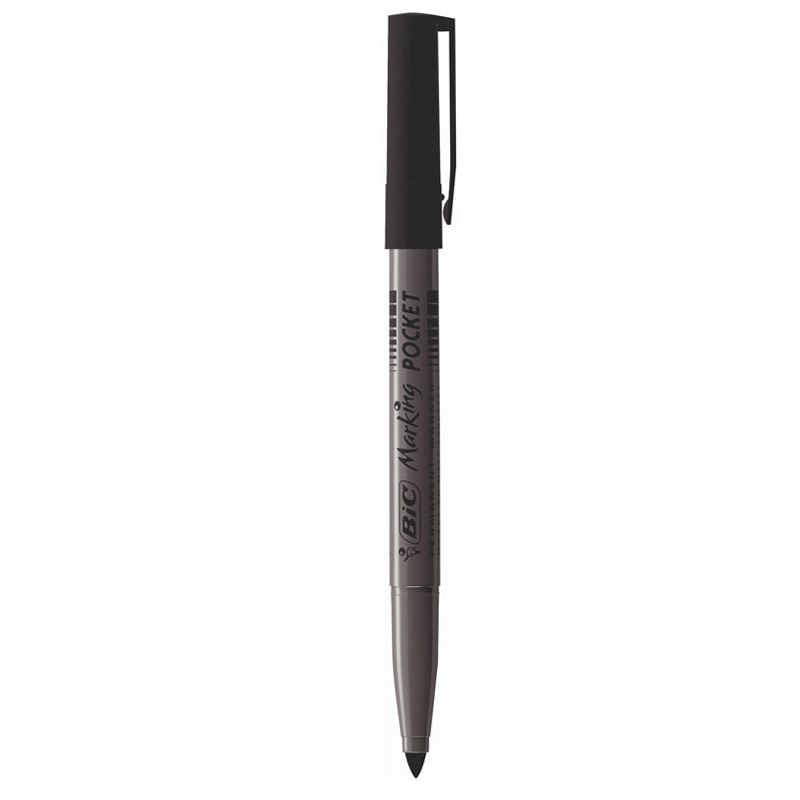 Marker Permanent Negru 1.0MM 1445 Bic