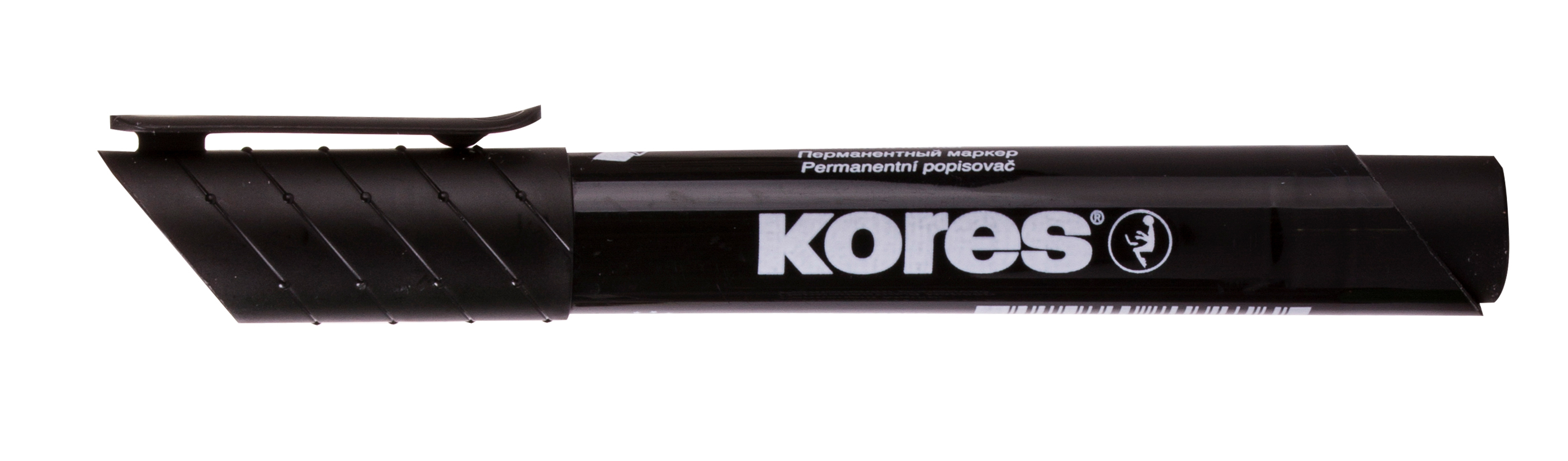 Marker Permanent Negru Varf Rotund 3MM Kores