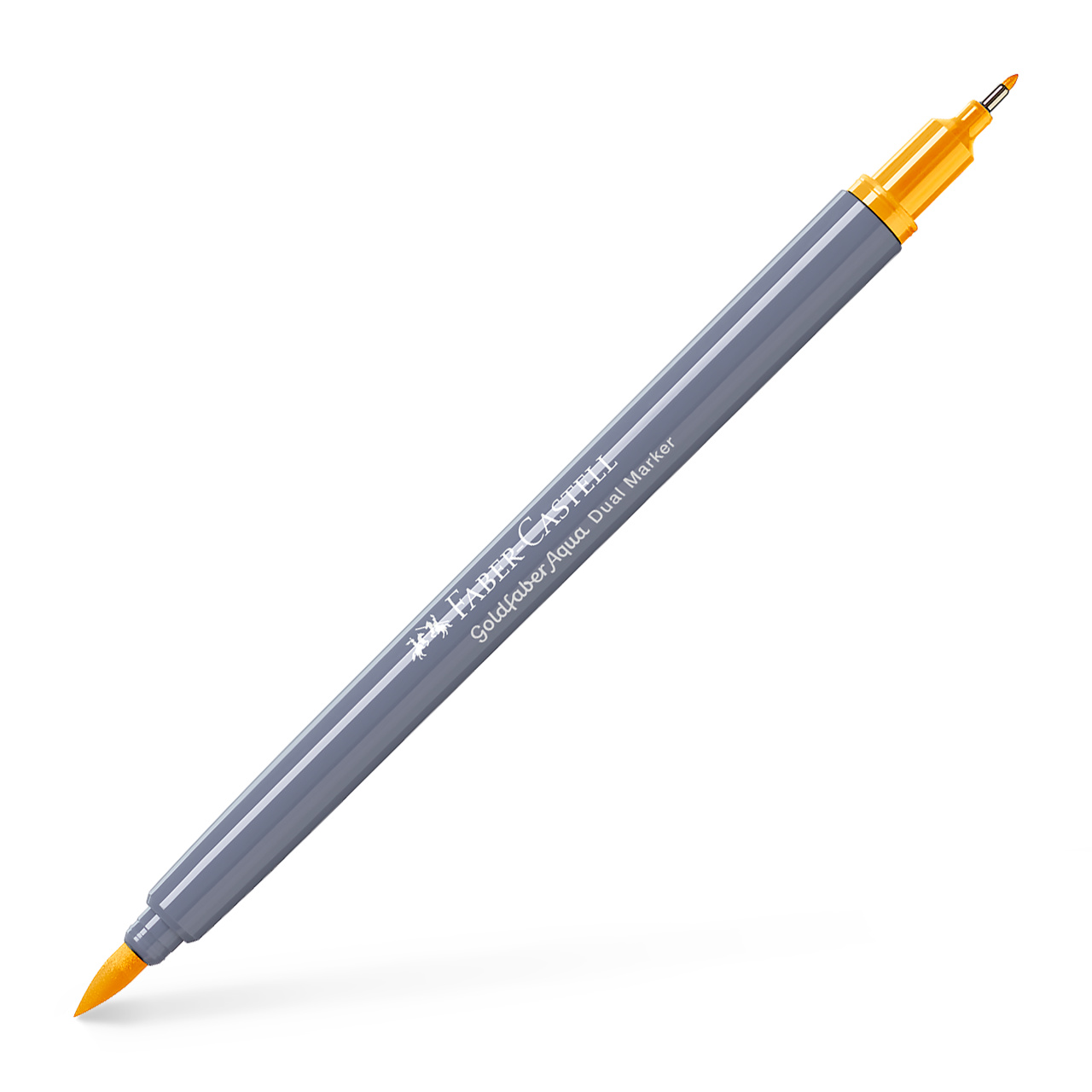Marker Solubil 2 Capete Goldfaber Galben Crom Mediu 208 Faber-castell