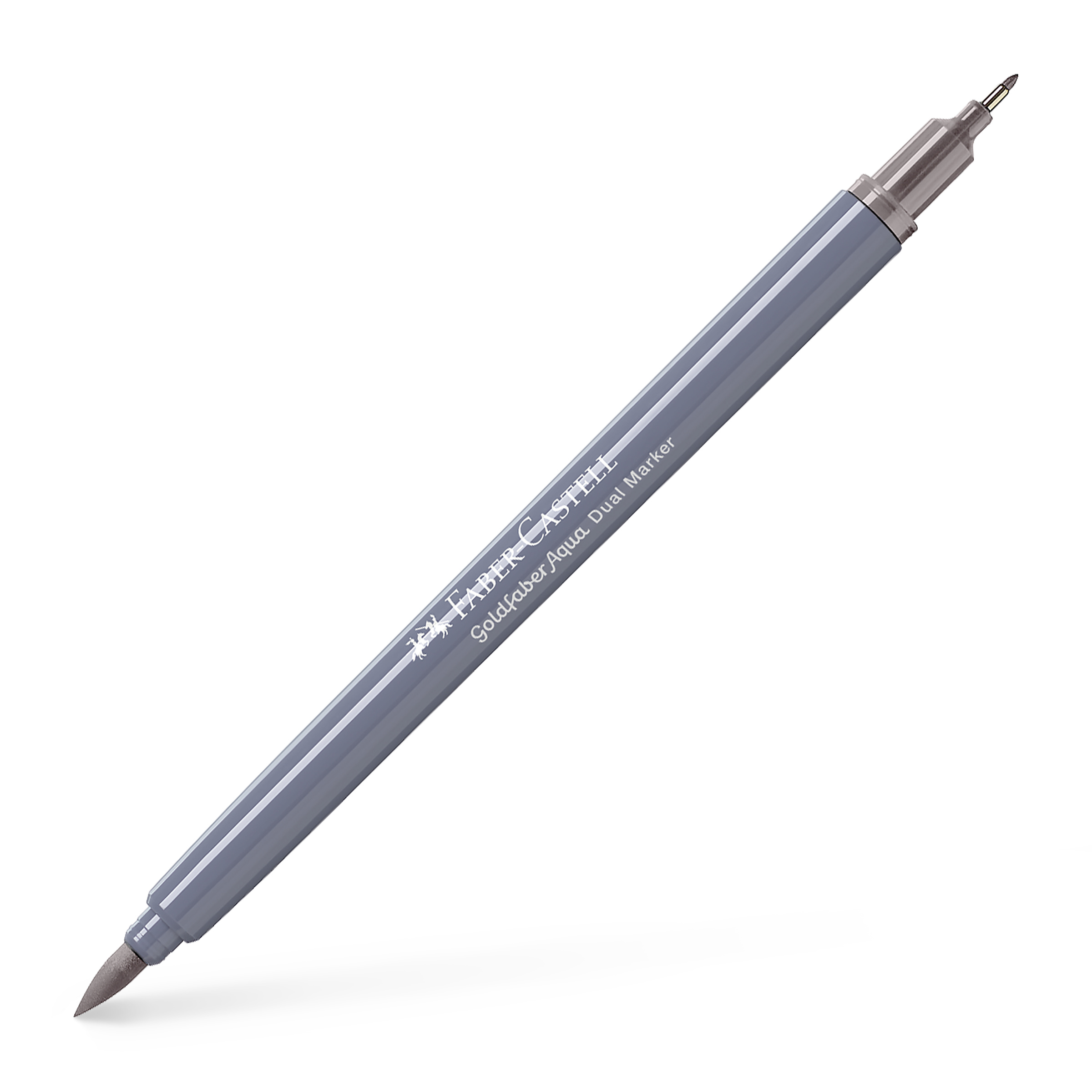 Marker Solubil 2 Capete Goldfaber Gri Cald III 272 Faber-castell