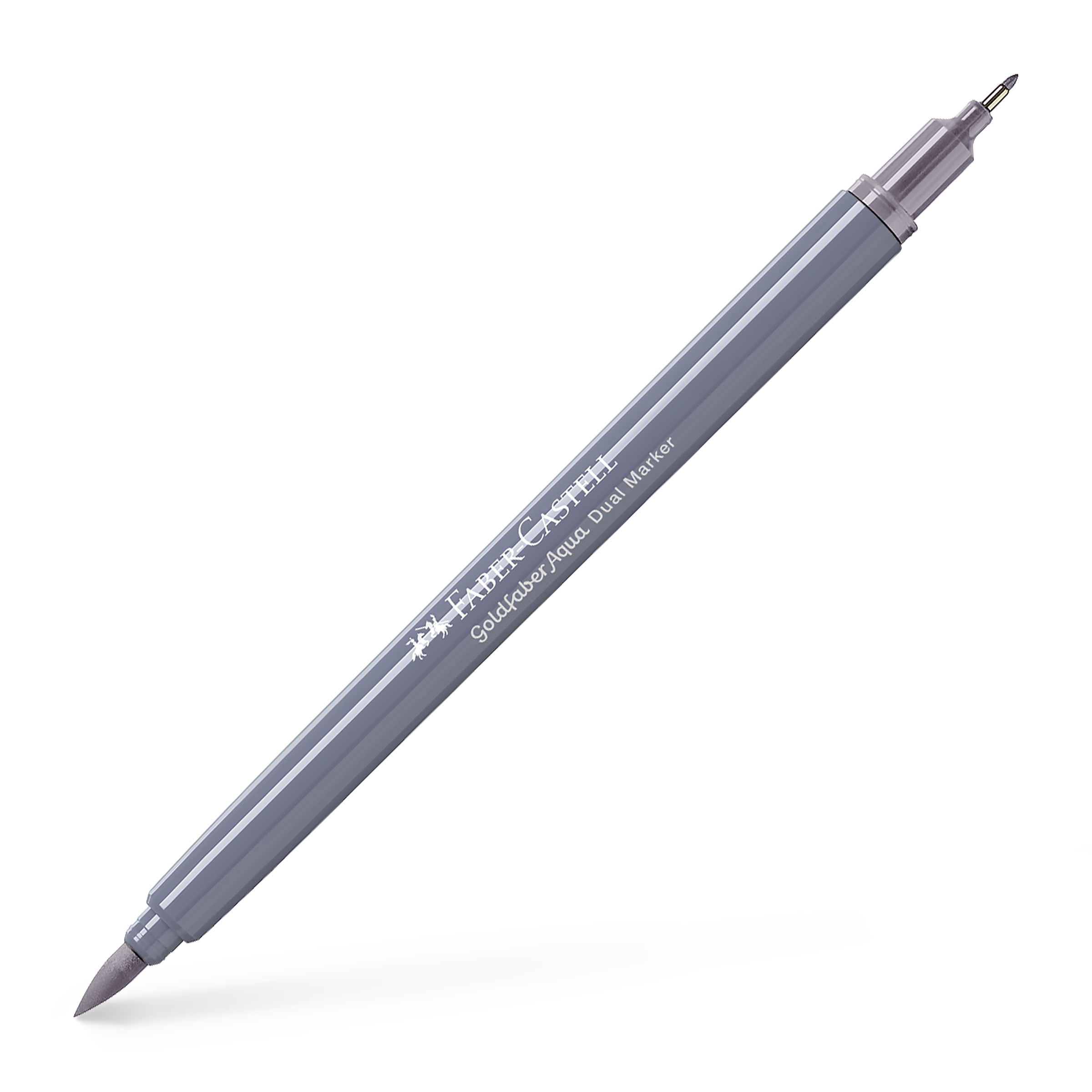 Marker Solubil 2 Capete Goldfaber Gri Purpuriu 279 Faber-castell