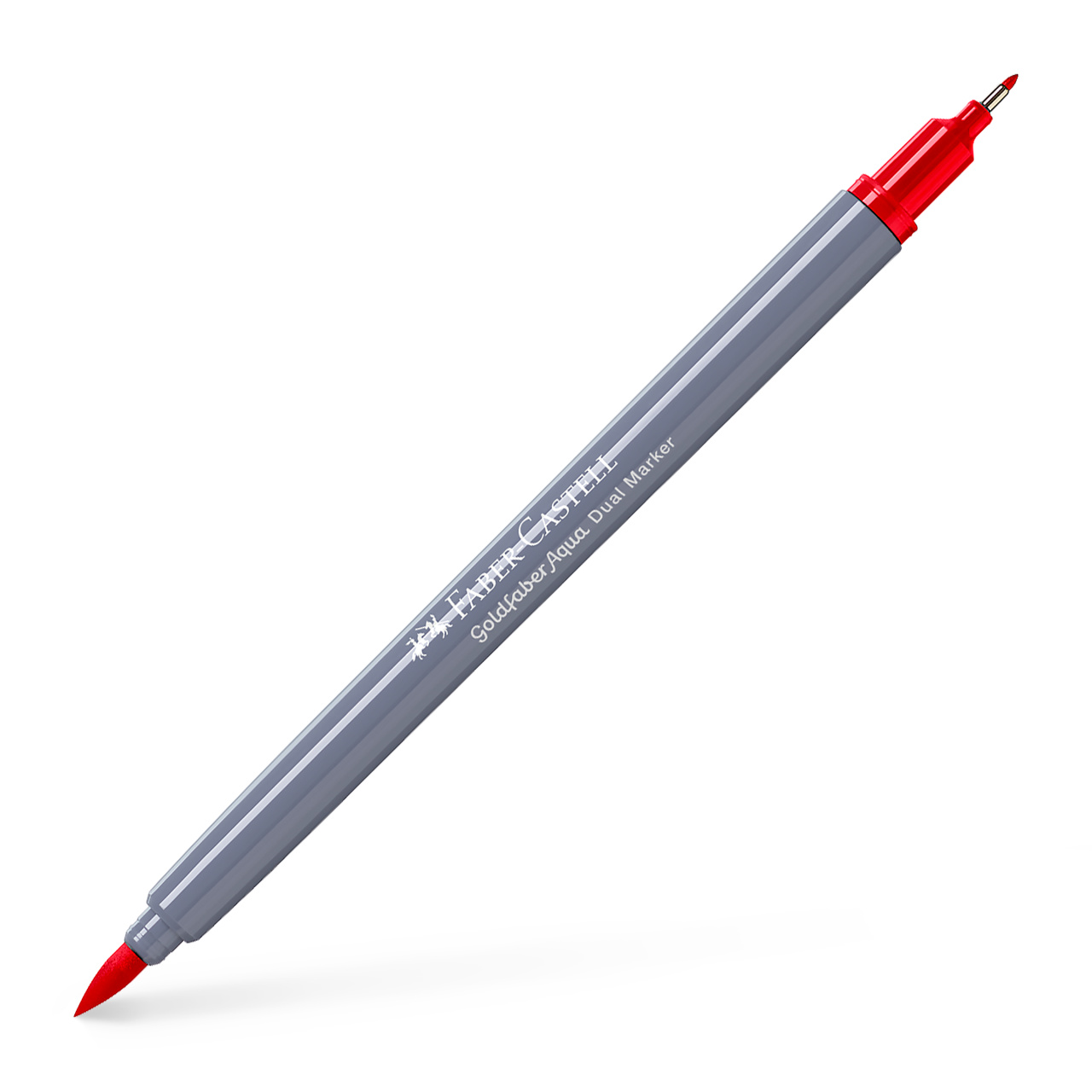 Marker Solubil 2 Capete Goldfaber Rosu 121 Faber-castell