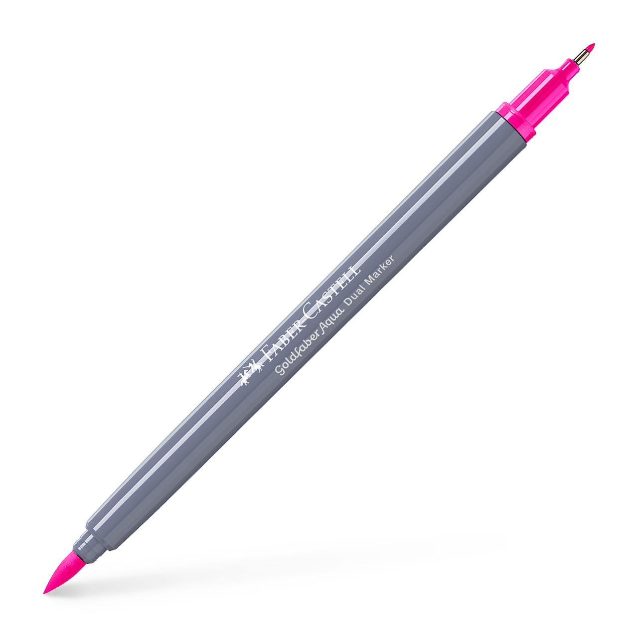 Marker Solubil 2 Capete Goldfaber Roz Purpuriu Deschis 128 Faber-castell