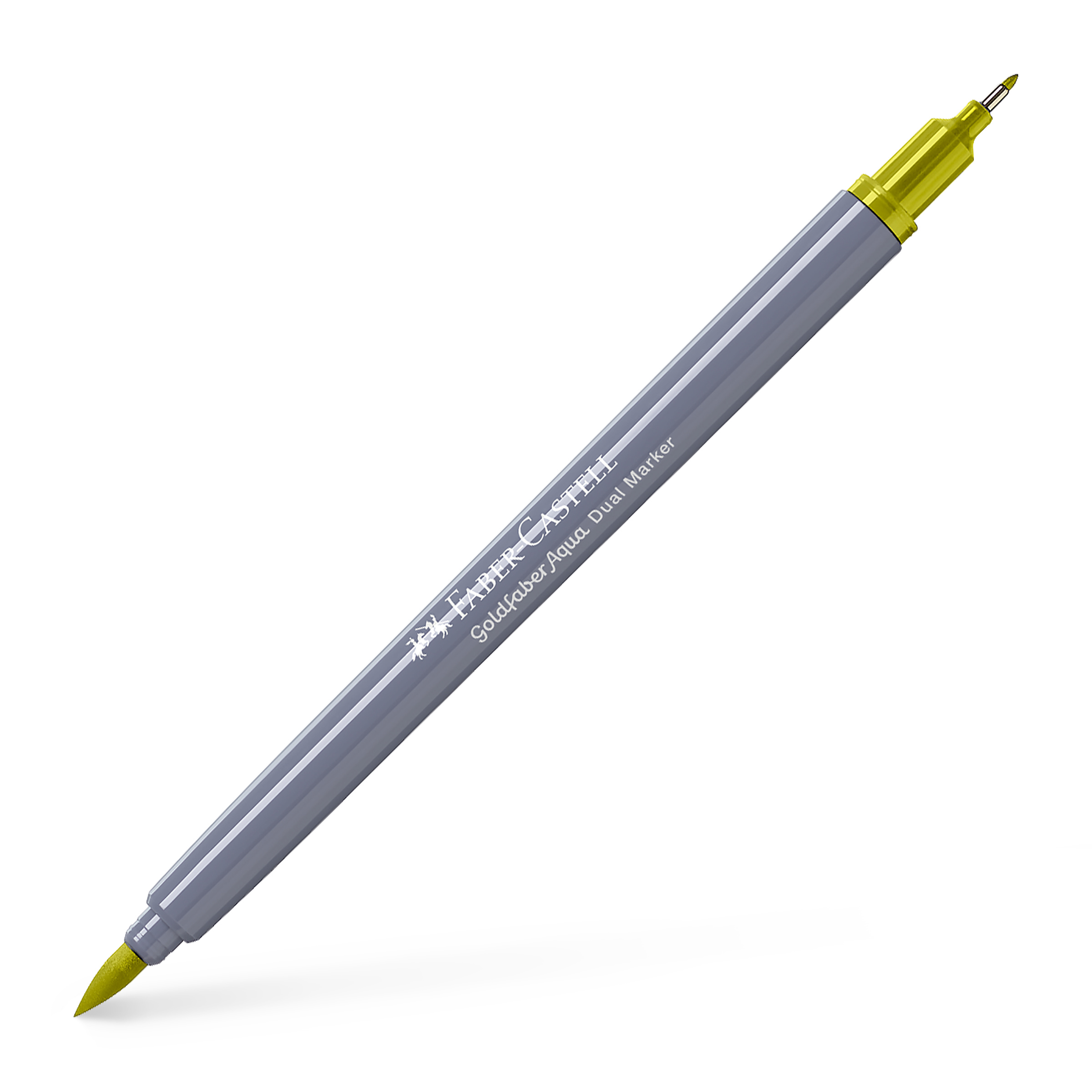 Marker Solubil 2 Capete Goldfaber Verde Mai Galbui 370 Faber-castell