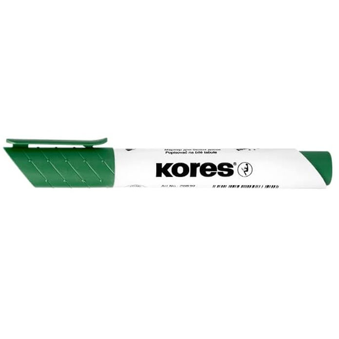 Marker Whiteboard Verde 3MM Kores