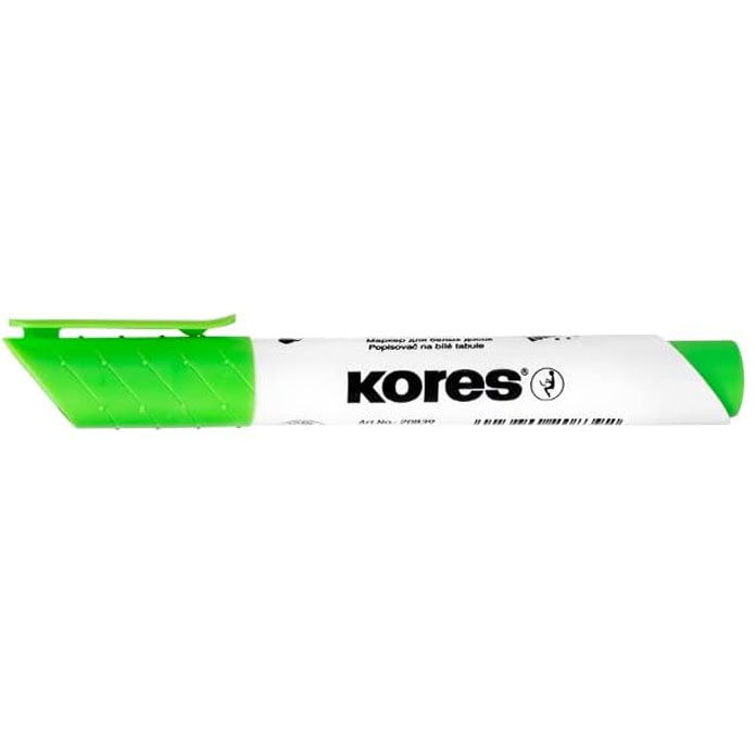 Marker Whiteboard Verde Deschis 3MM Kores
