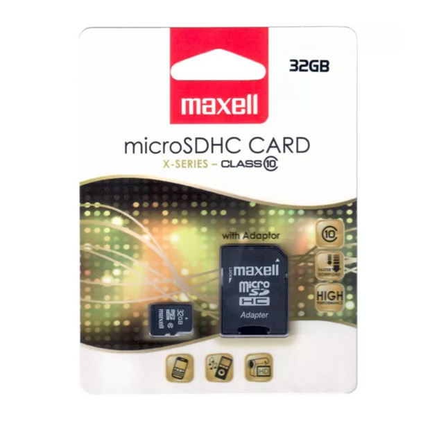 Memorie Micro Sdhc 32 GB CLS10 Cu Adaptor Maxell