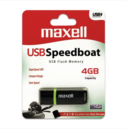 Memorie USB 4 GB Speedboat USB 2.0 Maxell
