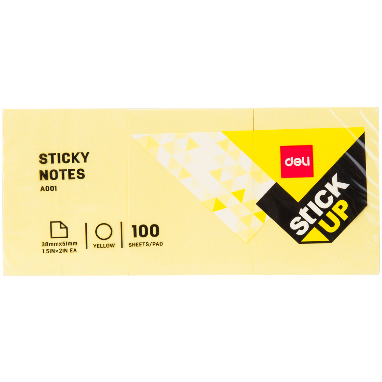 Notes Adeziv 3*38*51MM Galben 100 File Deli
