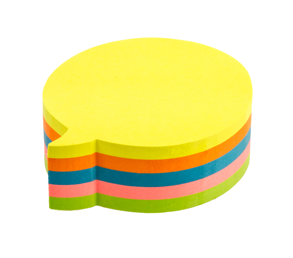 Notes Adeziv 70*70MM "dialog" 5 Culori NEON*50 File Kores