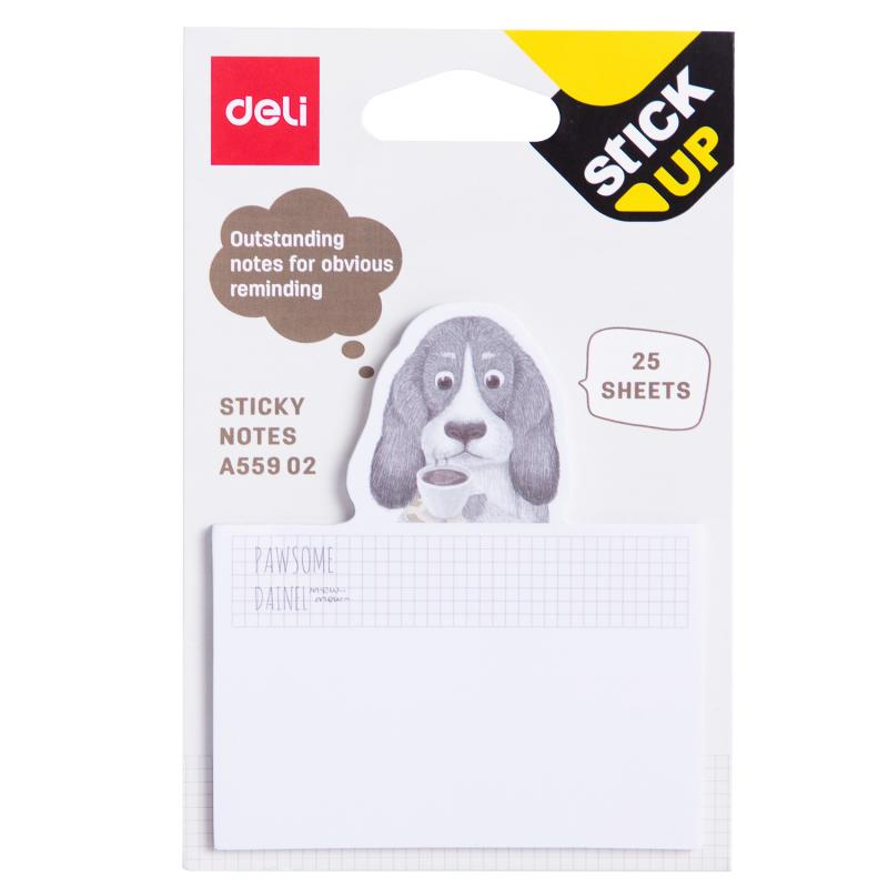 Notes Adeziv Pisici/Catei 75*84MM 25 File Deli
