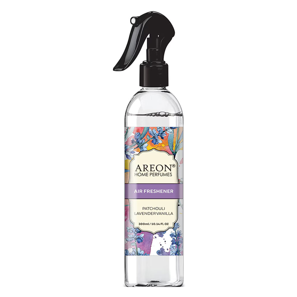 Odorizant Camera Cu Pulverizator 300ML Patchouli Lavender Vanilla Areon