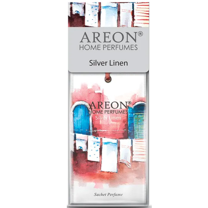 Odorizant Saculet Parfumat Silver Linen Areon