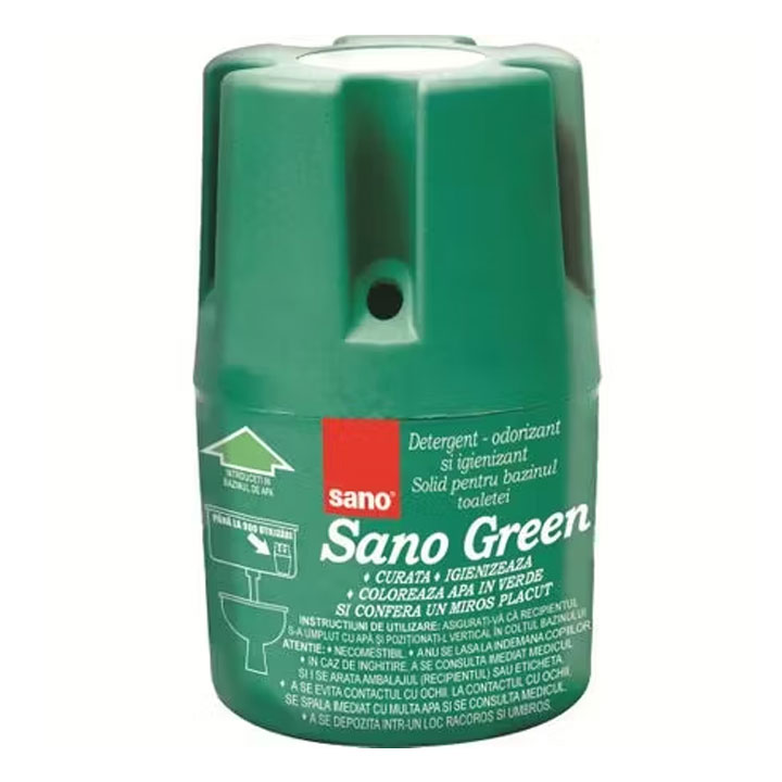 Odorizant Toaleta Bazin 150G Sano Green