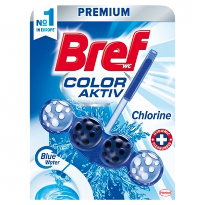 Odorizant Toaleta Cu Suport 50G Bref Color Aktiv