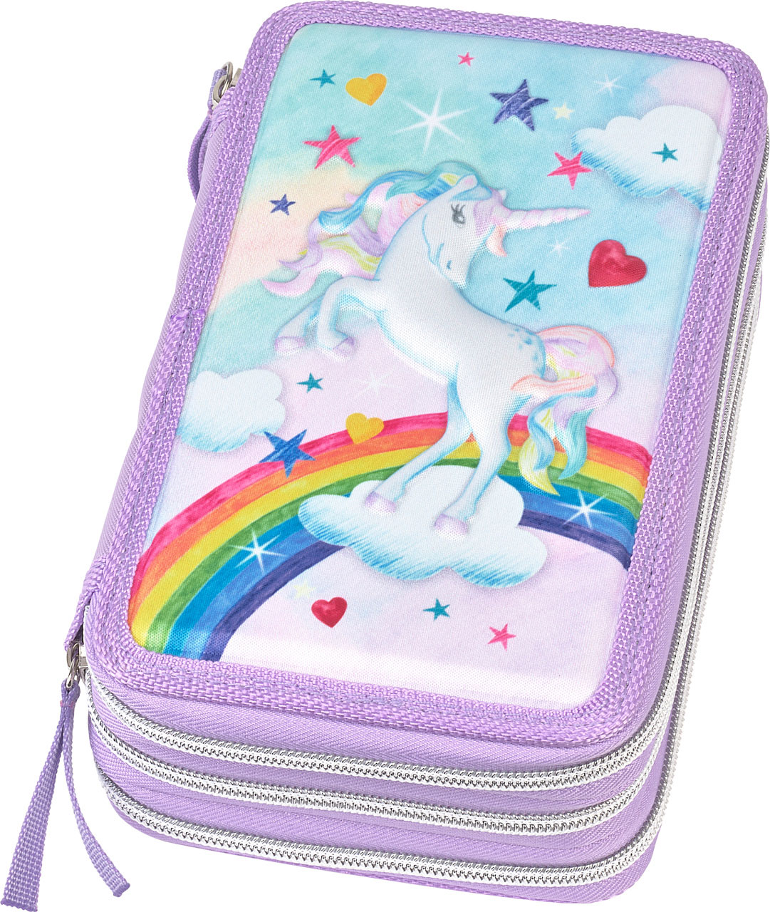 Penar Neechipat 3 Fermoare Unicorn Faber-castell