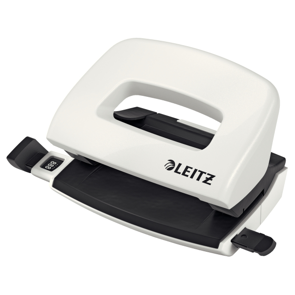 Perforator 10 Coli Model Mini 5060 Alb Perla Wow Leitz