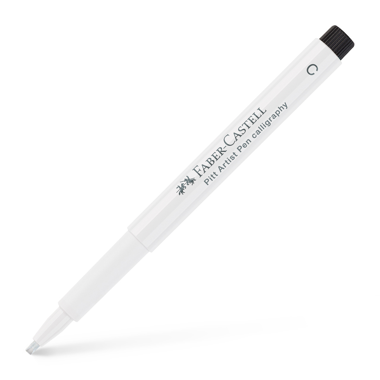 Pitt Artist Pen Caligrafic Alb Faber-castell