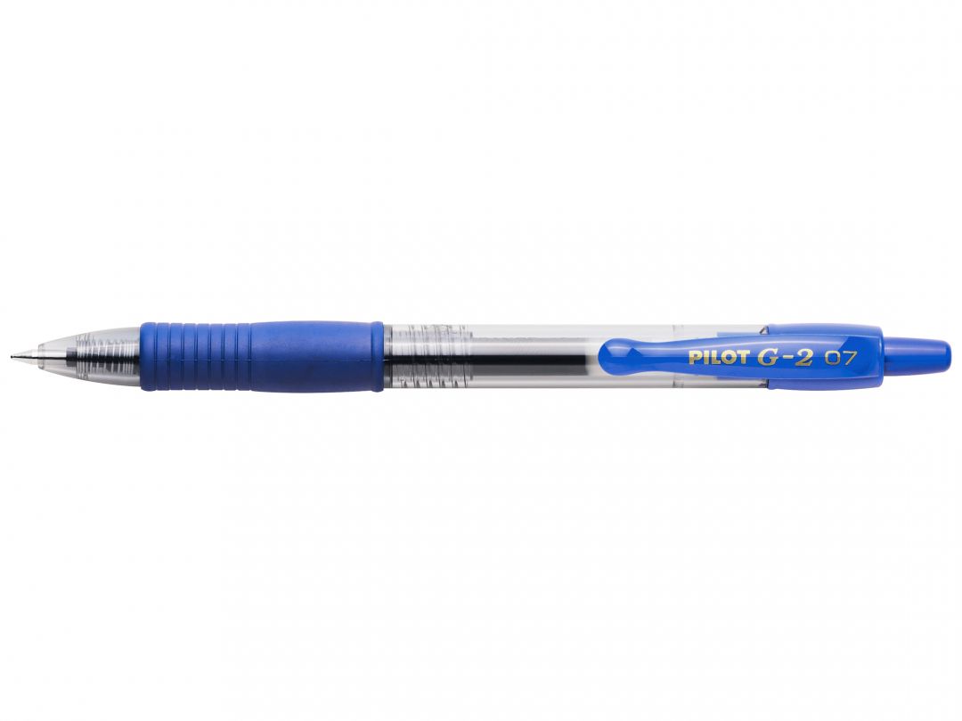 Pix Cu Gel Cu Mecanism 0.7MM G2 Albastru Pilot