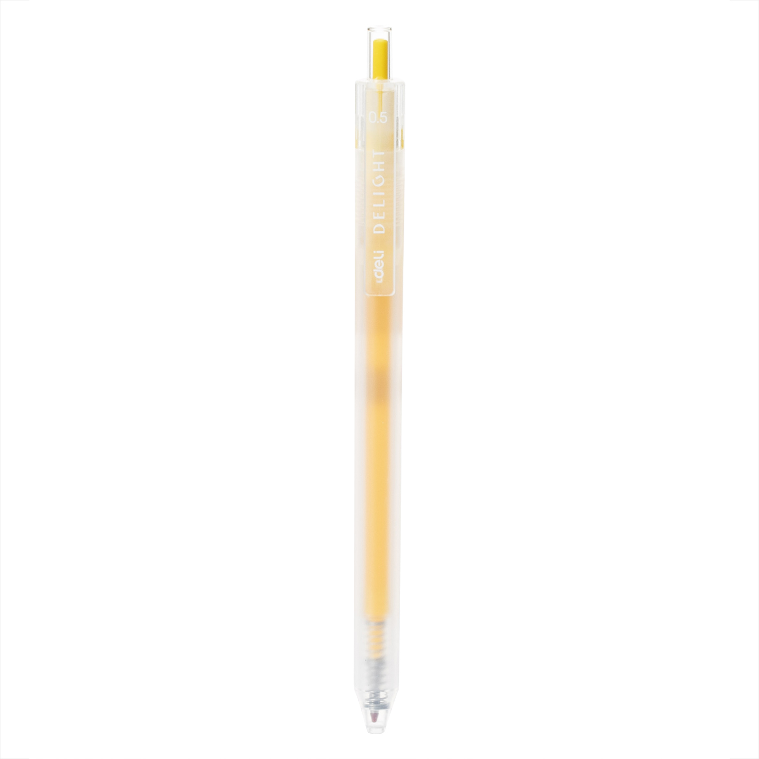 Pix Cu Gel Cu Mecanism 0.5 Mm Galben Delight Deli