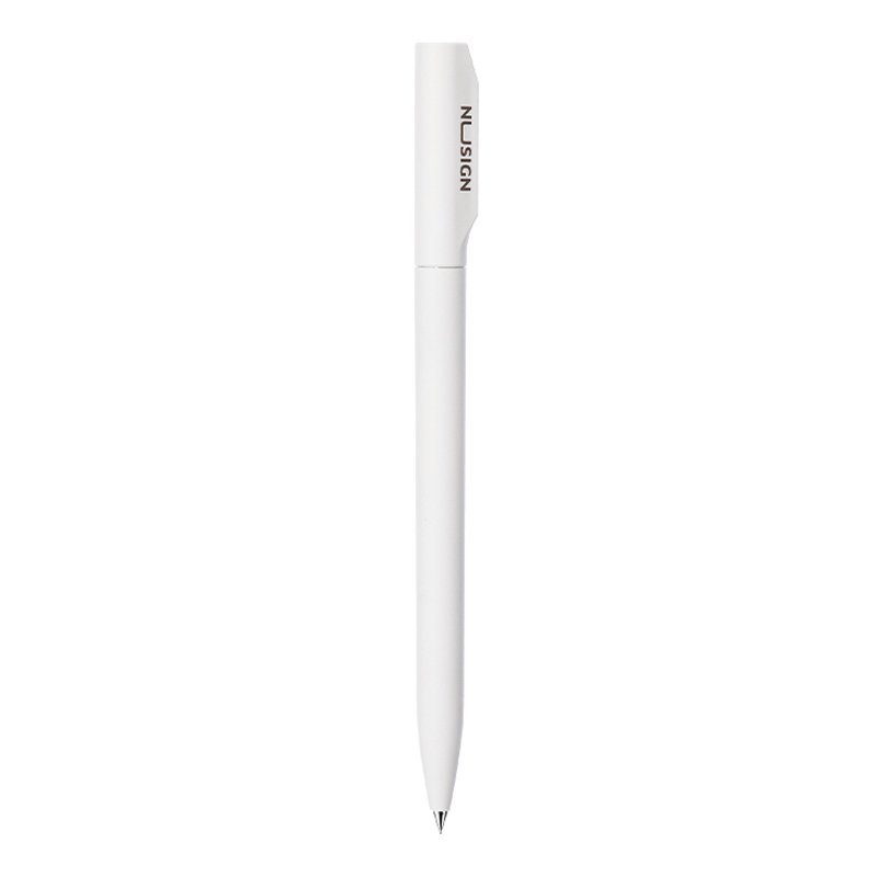 Pix Cu Gel Cu Mecanism 0.5MM Albastru Corp Alb Nusign Deli