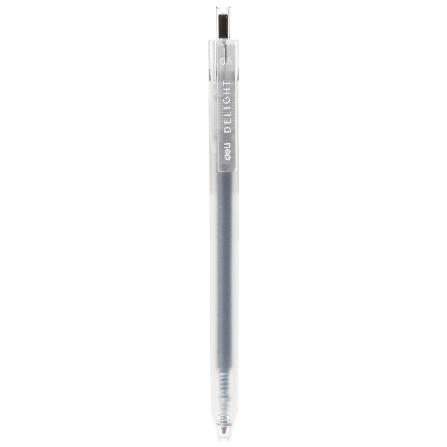 Pix Cu Gel Cu Mecanism 0.5MM Negru Delight Deli