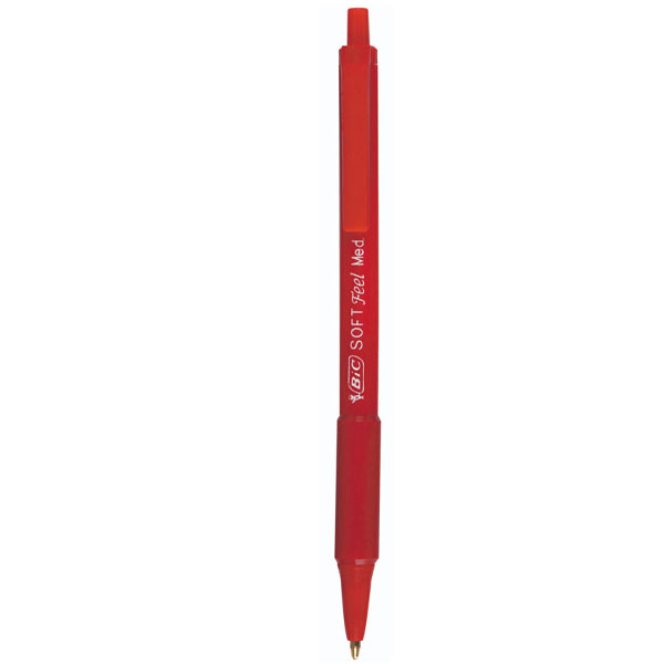 Pix Cu Mecanism Rosu Soft Feel Bic