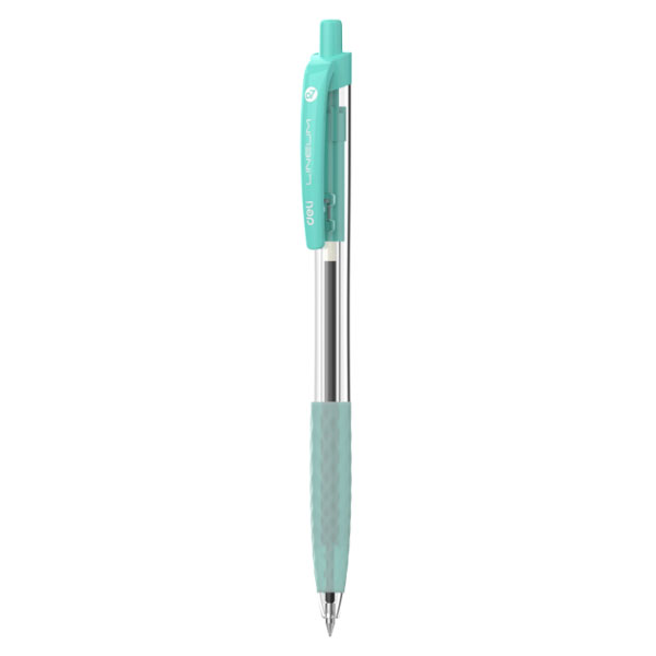 Pix Cu Mecanism Si Grip 0,7MM Albastru Lineum Deli