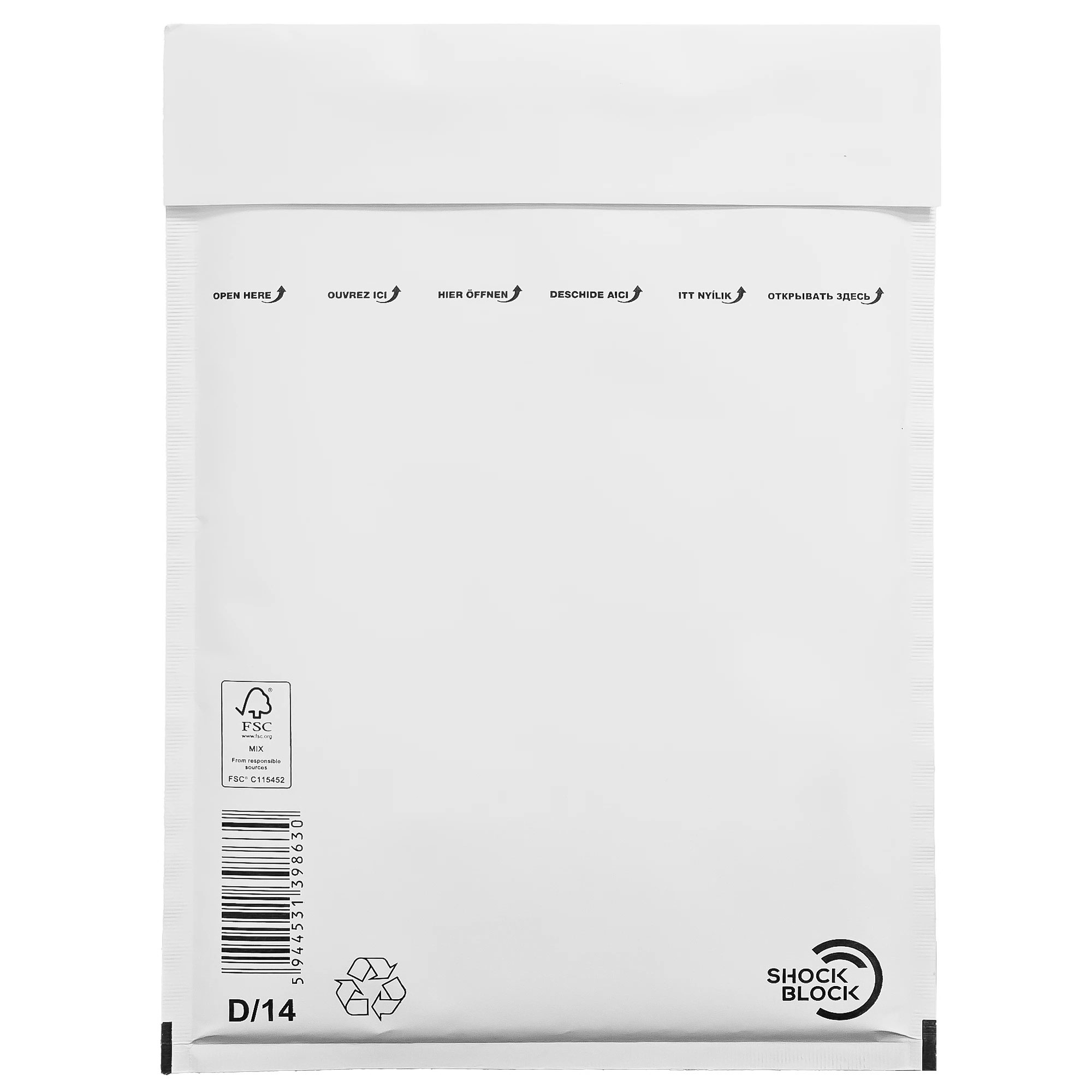 Plic Perna Aer EXT-200*275MM/INT-180*265MM Alb 5/S Gpv