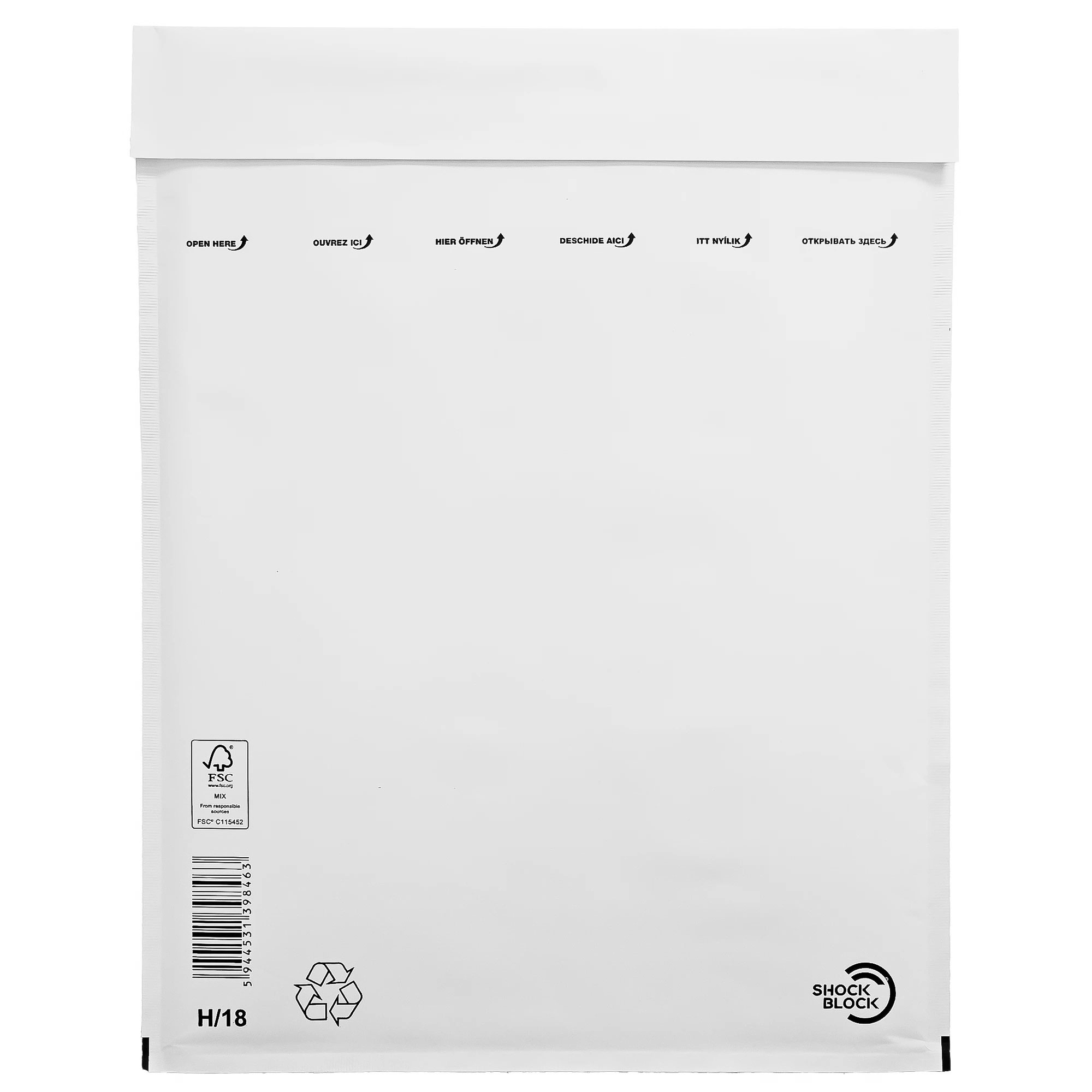 Plic Perna Aer H/18 EXT-290*370MM/INT-270*360MM Alb 100/C Gpv