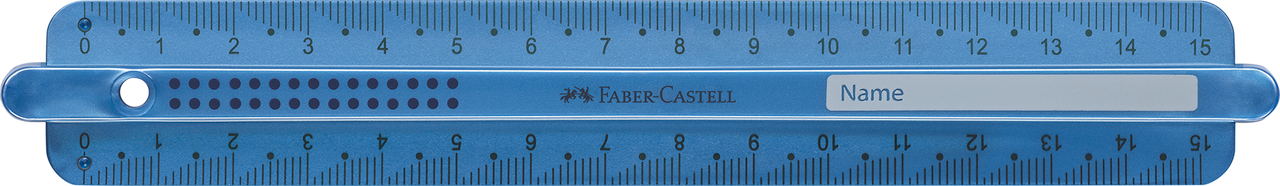 Rigla 15cm dots faber-castell [3]