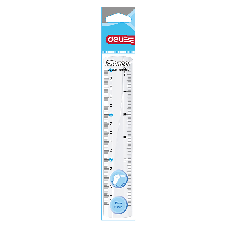 Rigla 15cm transparenta deli [1]