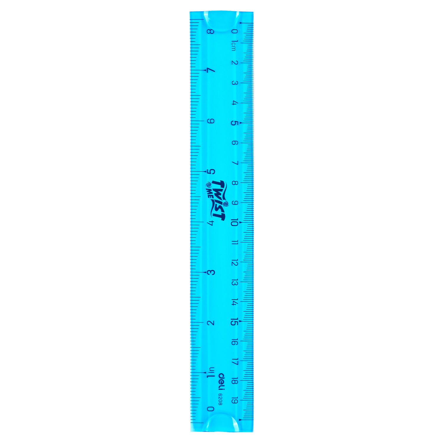 Rechizite Școlare - Rigla 20cm flexibila color deli