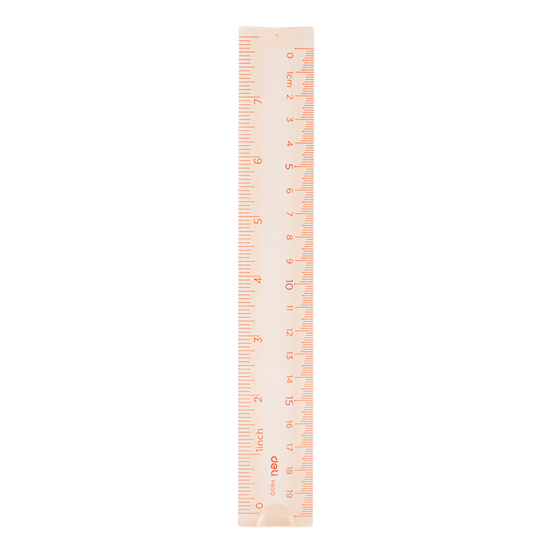 Rigla 20cm multicolora flexibila deli [2]