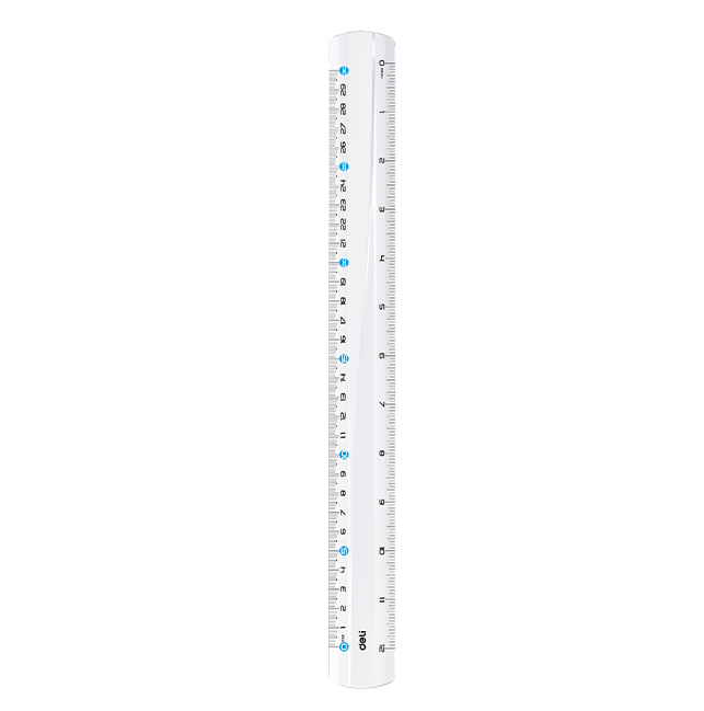 Birotica & Papetarie - Riglă transparentă 30 cm DELI