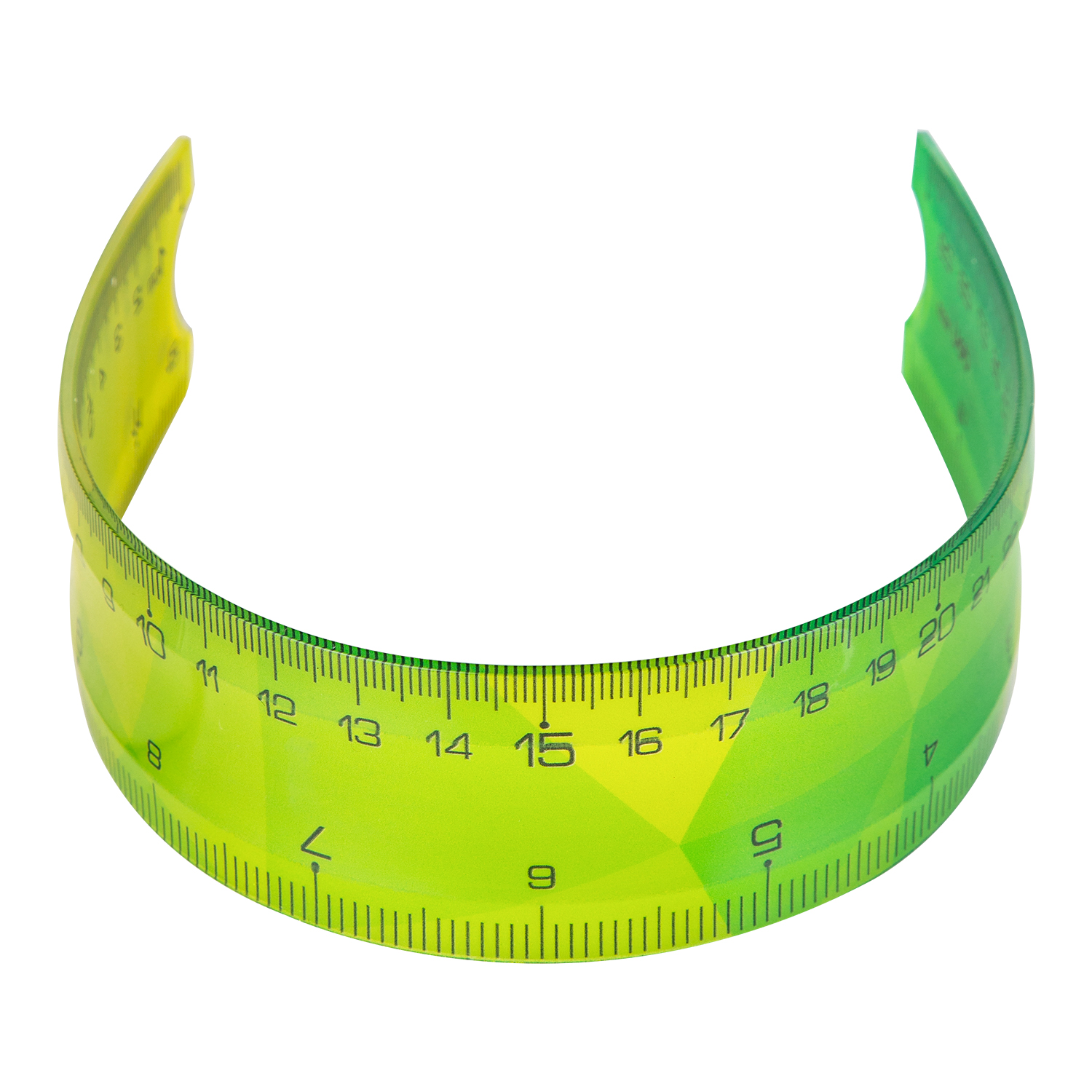 Rigla 30cm multicolora flexibila deli [4]