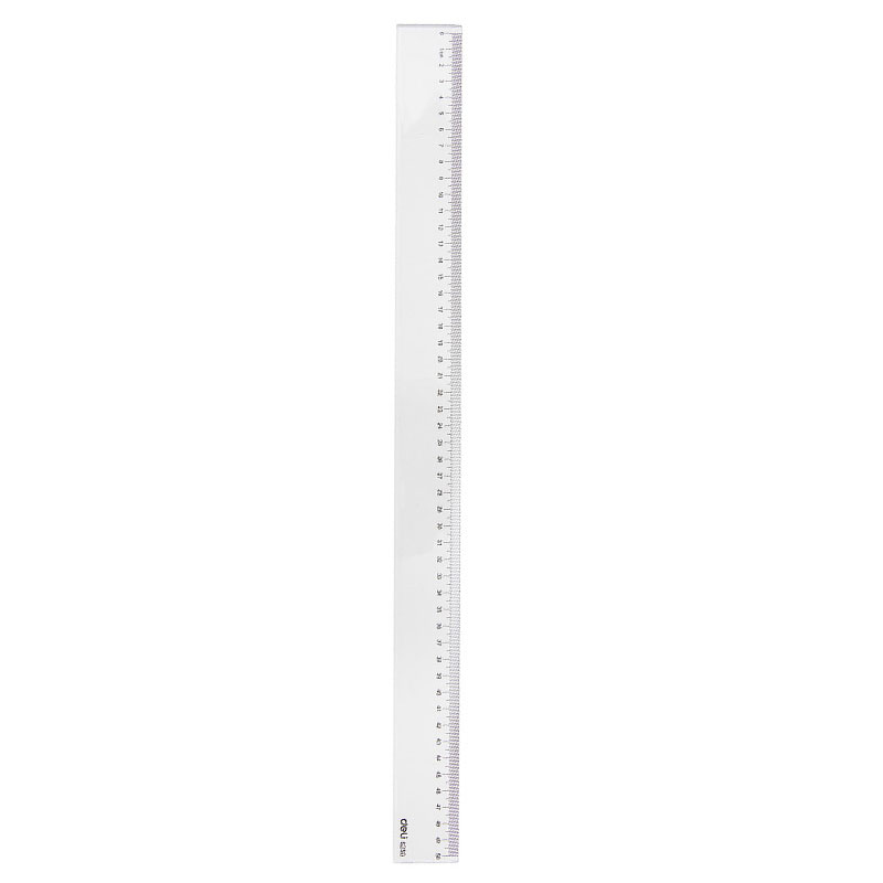 Rechizite Școlare - Rigla 50cm transparenta deli