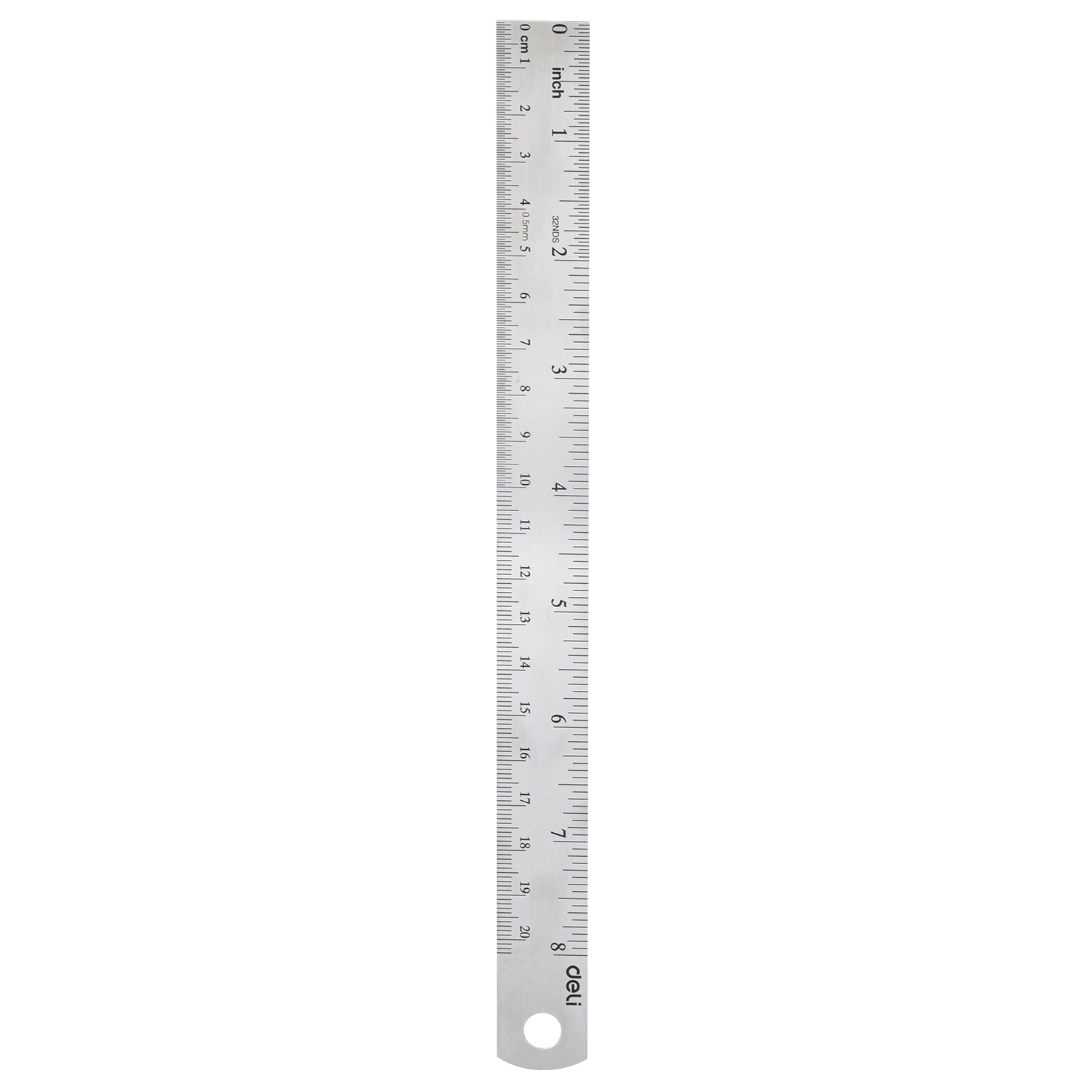 Rechizite Școlare - Rigla metal 20 cm deli