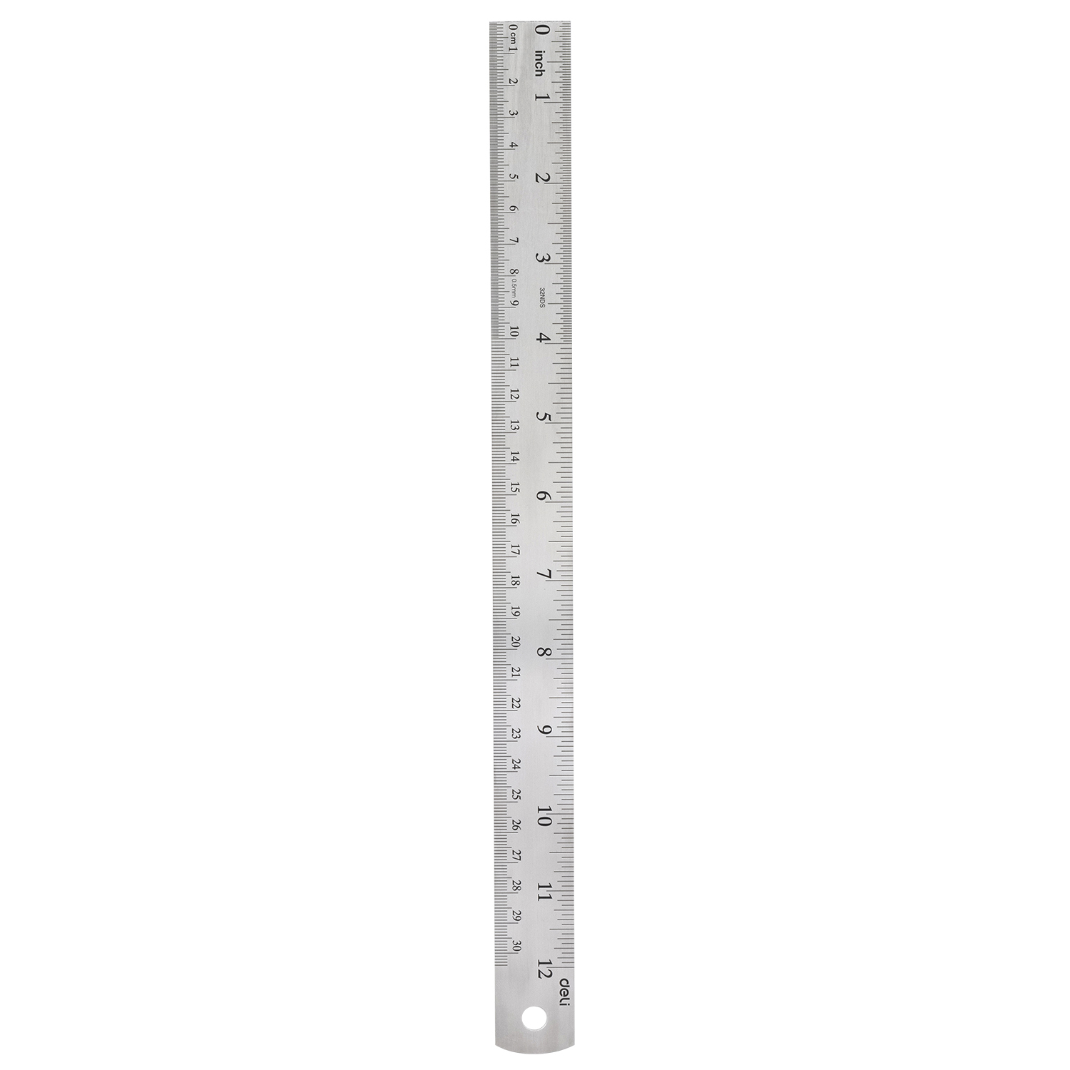 Rechizite Școlare - Rigla metal 30 cm deli