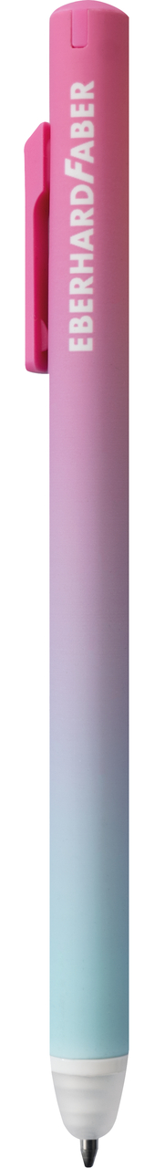 Roller 0.7 Mm Albastru Erase-it Click Turcoaz-roz Eberhard Faber