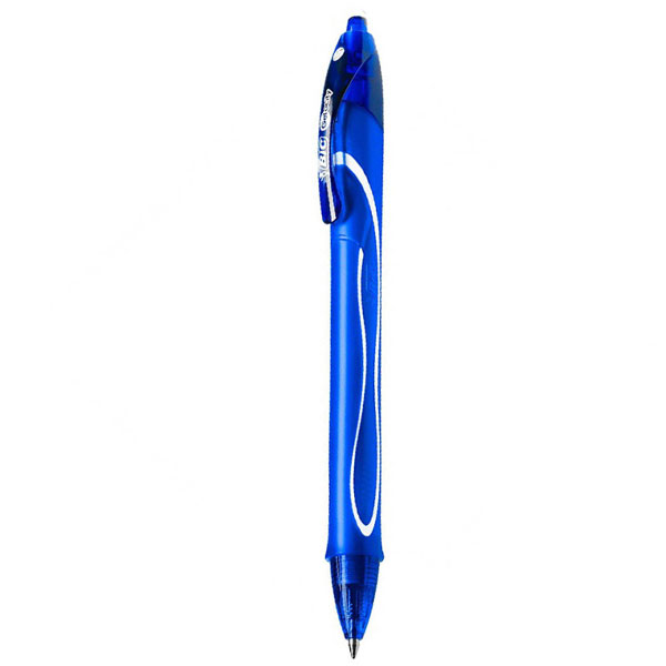 Roller 0.7MM Semi-gel Cu Mecanism Albastru Quick-dry Bic